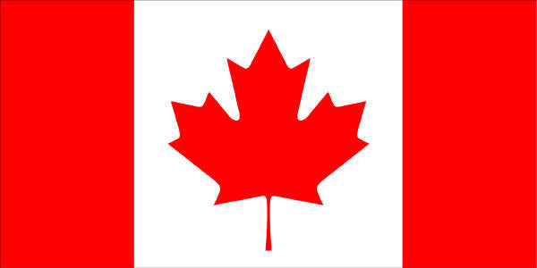 Canada Flag, Polyester