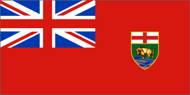 Manitoba Flag, Polyester