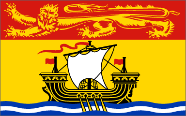 New Brunswick Flag, Polyester
