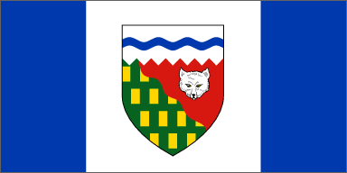 NW Territories Flag, Nylon